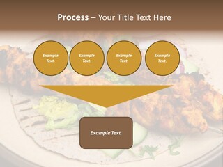 Kebabs Tandoori Meal PowerPoint Template