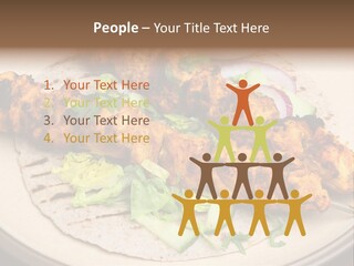 Kebabs Tandoori Meal PowerPoint Template