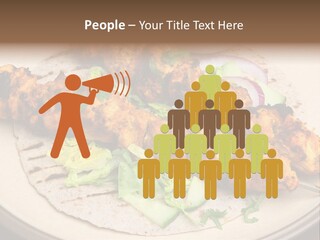 Kebabs Tandoori Meal PowerPoint Template