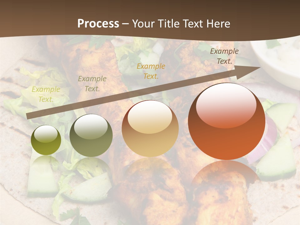 Meat Plate Yogurt PowerPoint Template