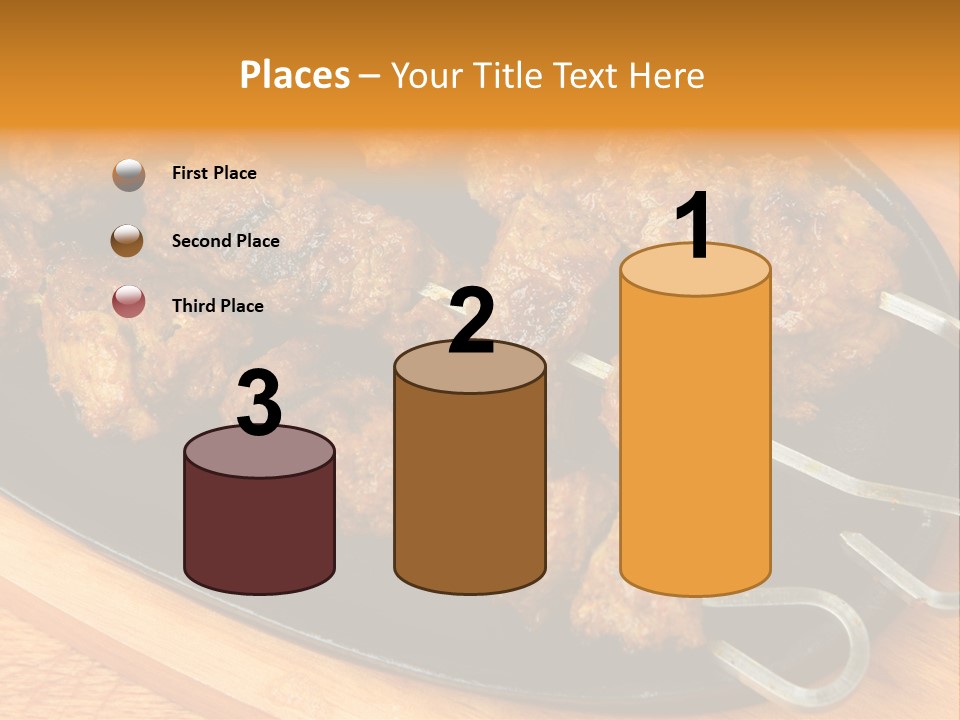 Overhead Tikka Marinated PowerPoint Template