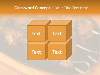 Overhead Tikka Marinated PowerPoint Template