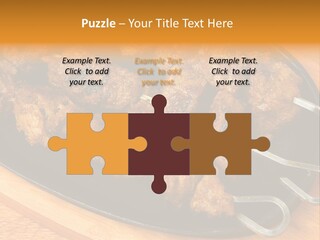 Overhead Tikka Marinated PowerPoint Template