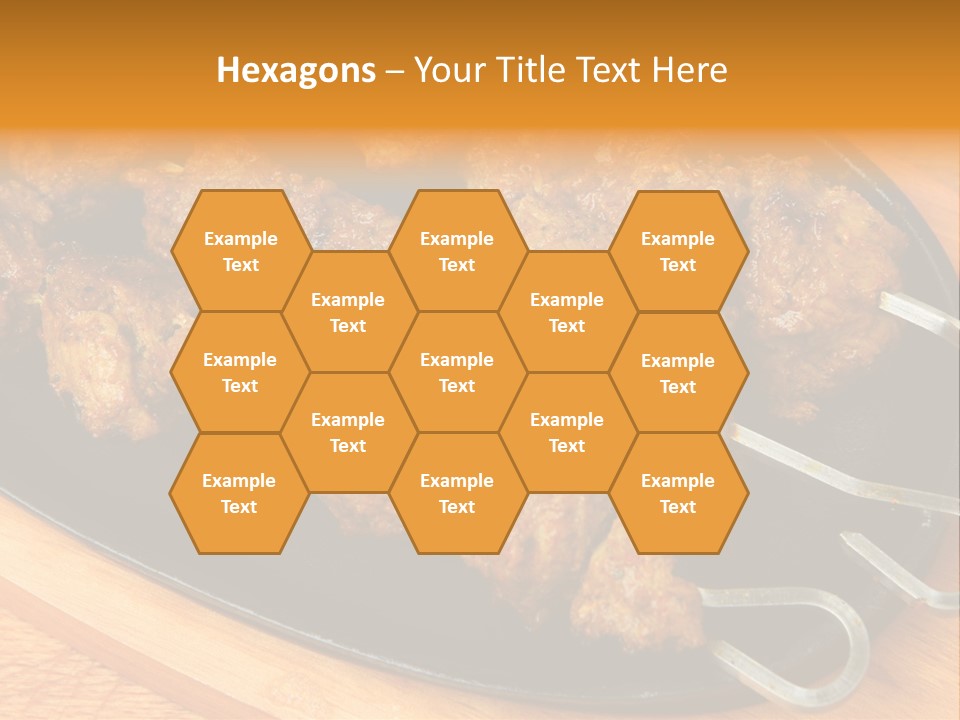 Overhead Tikka Marinated PowerPoint Template