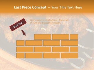 Overhead Tikka Marinated PowerPoint Template