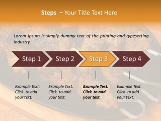 Overhead Tikka Marinated PowerPoint Template
