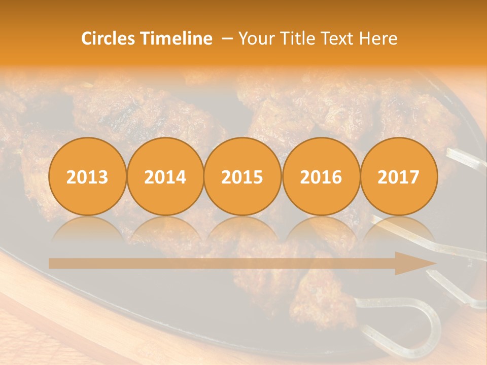 Overhead Tikka Marinated PowerPoint Template