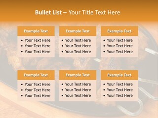 Overhead Tikka Marinated PowerPoint Template