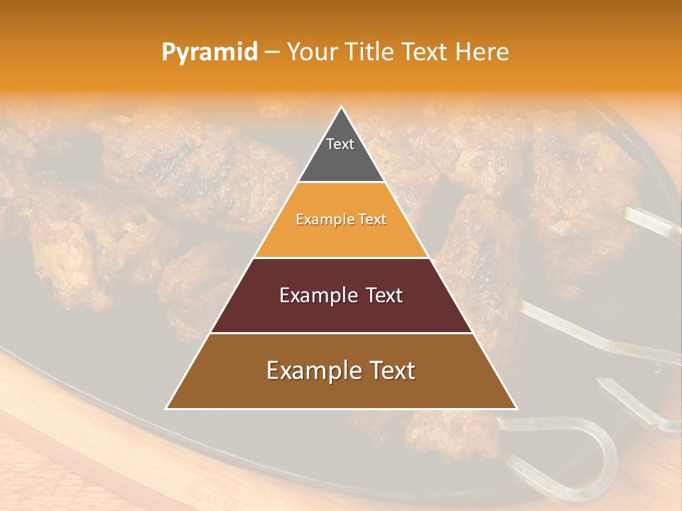 Overhead Tikka Marinated PowerPoint Template