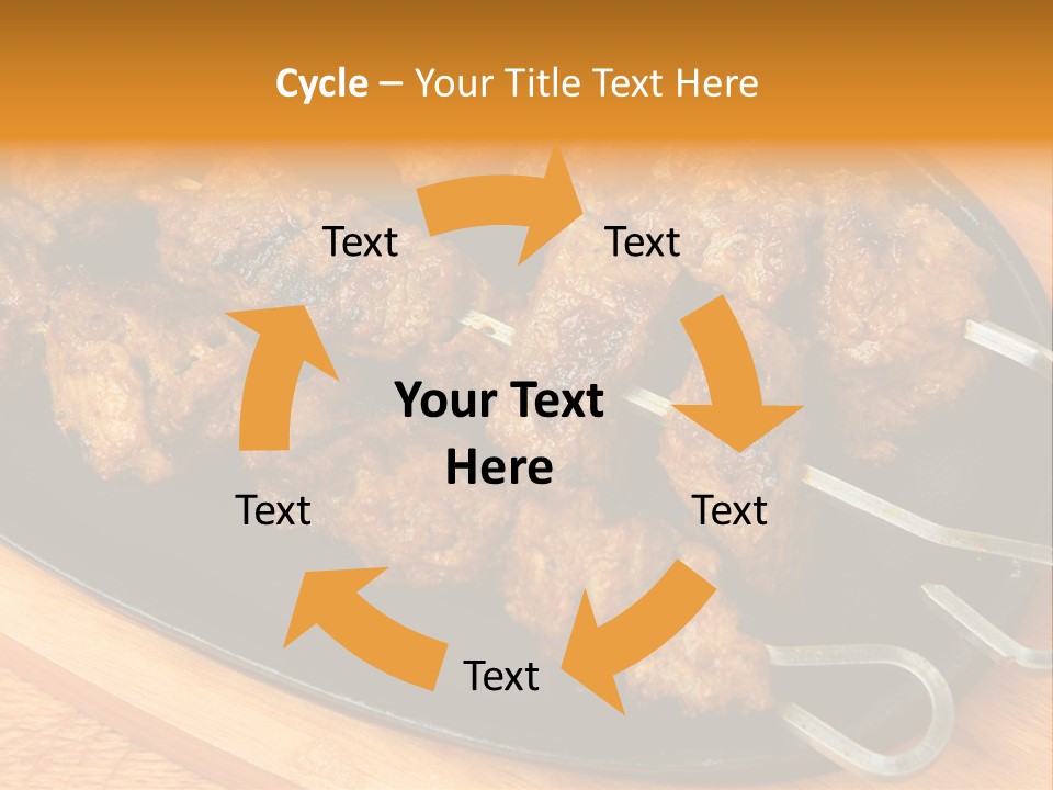Overhead Tikka Marinated PowerPoint Template