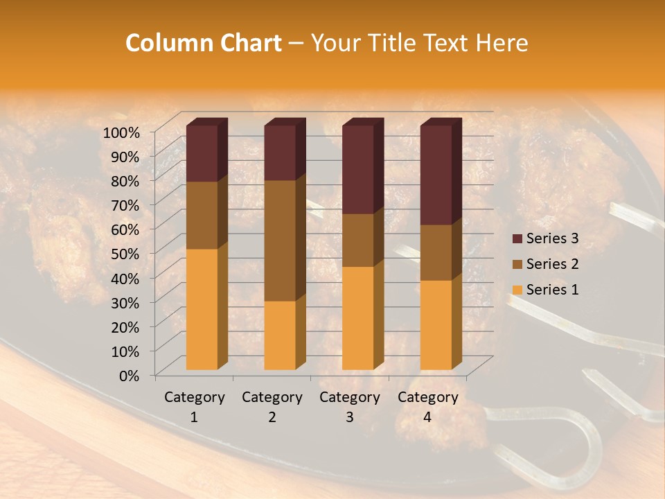 Overhead Tikka Marinated PowerPoint Template