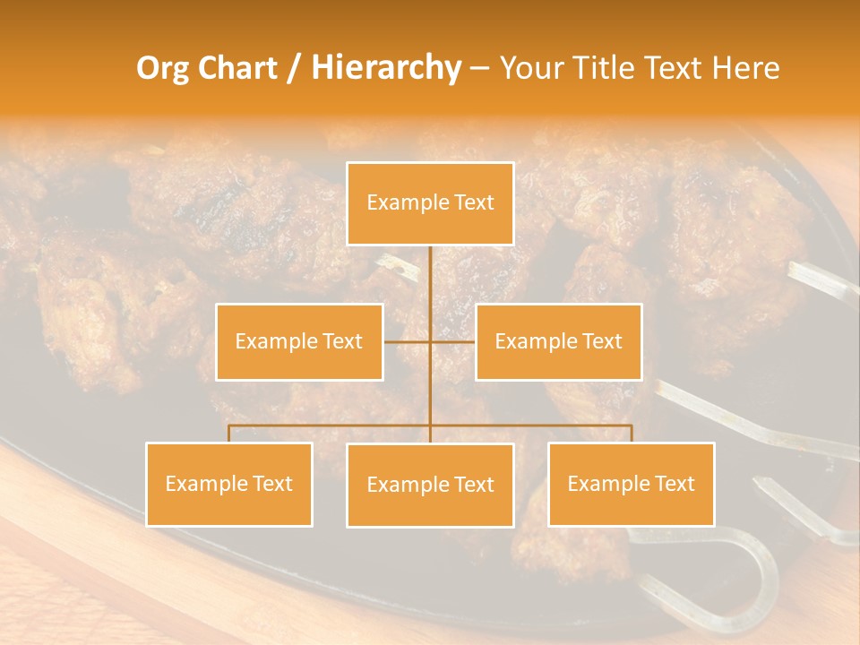 Overhead Tikka Marinated PowerPoint Template
