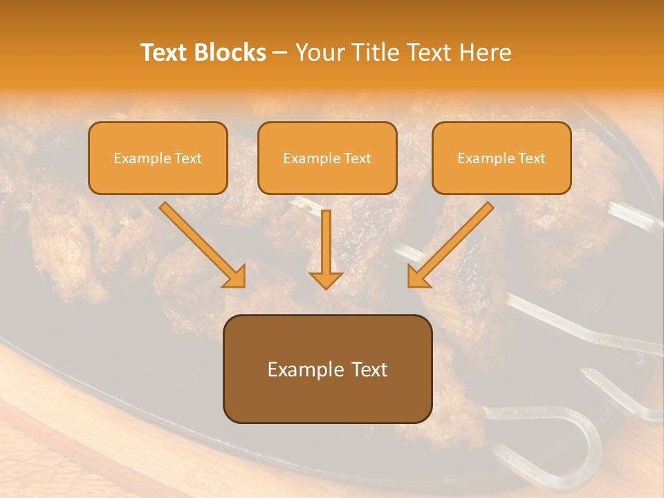 Overhead Tikka Marinated PowerPoint Template