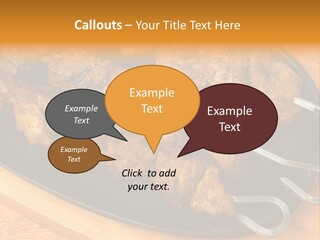 Overhead Tikka Marinated PowerPoint Template