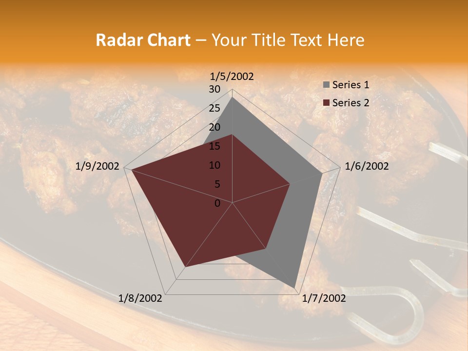 Overhead Tikka Marinated PowerPoint Template