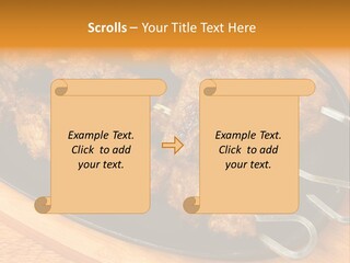 Overhead Tikka Marinated PowerPoint Template