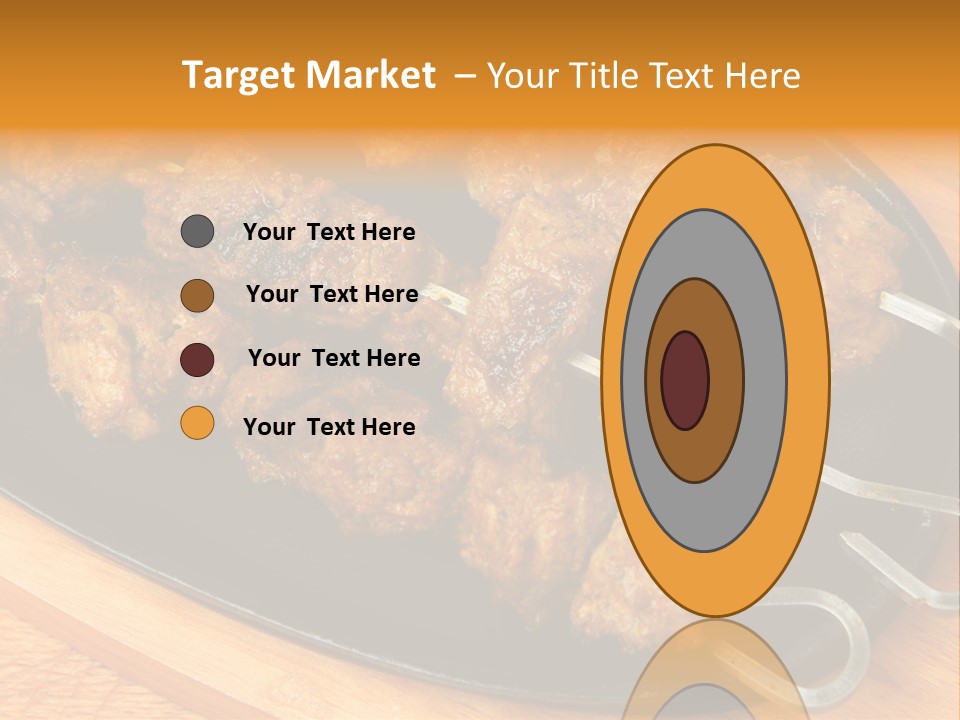 Overhead Tikka Marinated PowerPoint Template