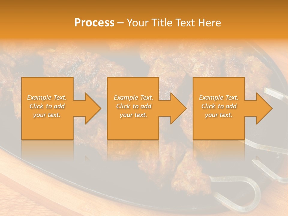 Overhead Tikka Marinated PowerPoint Template