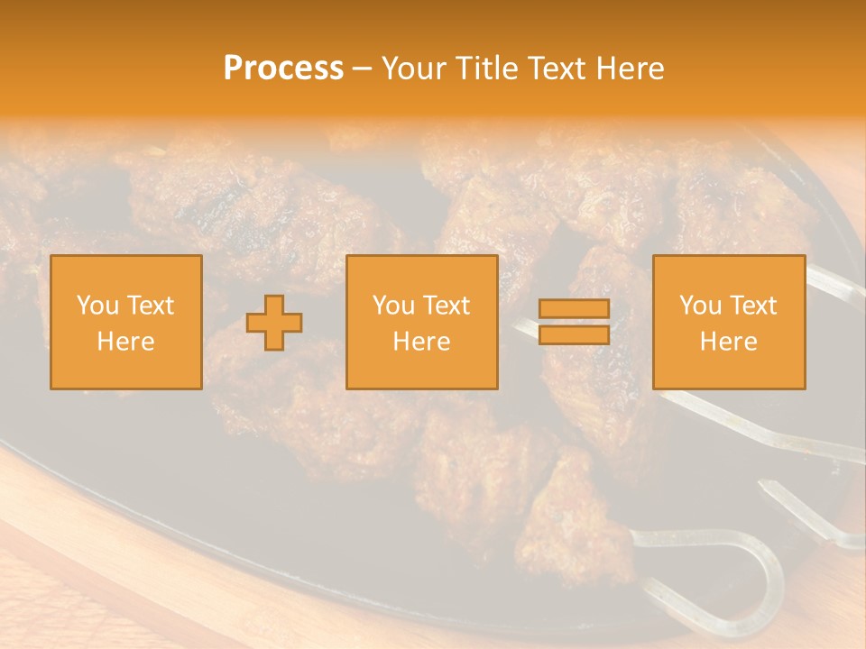 Overhead Tikka Marinated PowerPoint Template