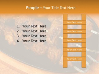 Overhead Tikka Marinated PowerPoint Template
