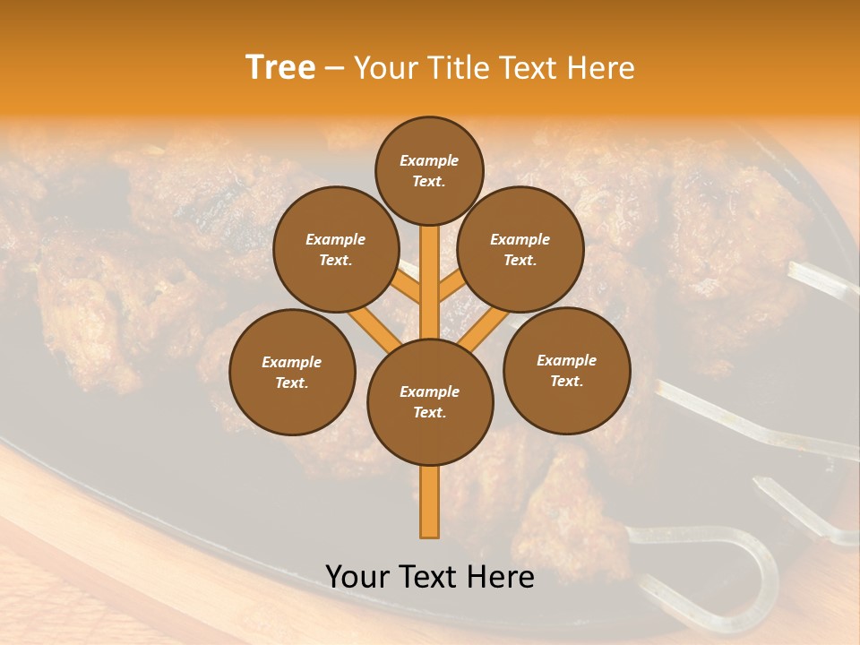 Overhead Tikka Marinated PowerPoint Template