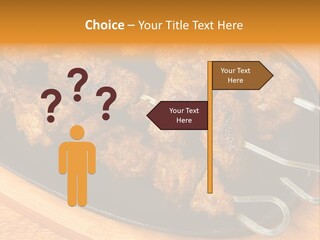 Overhead Tikka Marinated PowerPoint Template