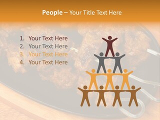 Overhead Tikka Marinated PowerPoint Template