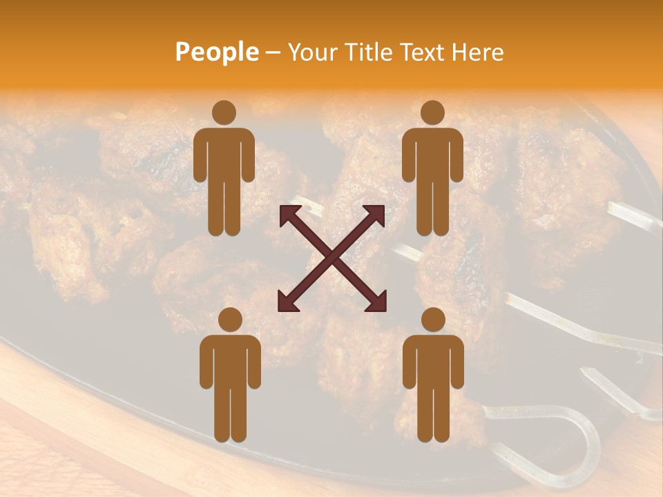 Overhead Tikka Marinated PowerPoint Template