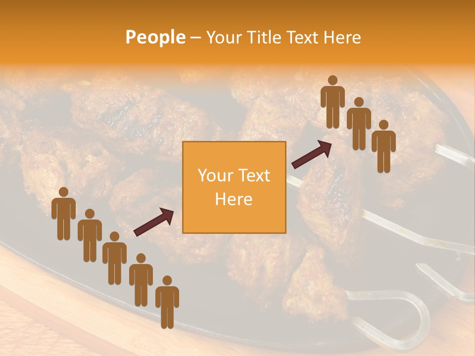 Overhead Tikka Marinated PowerPoint Template