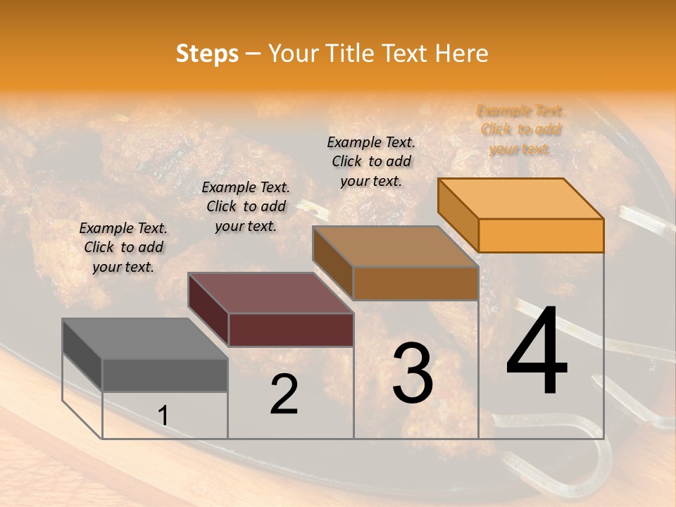 Overhead Tikka Marinated PowerPoint Template