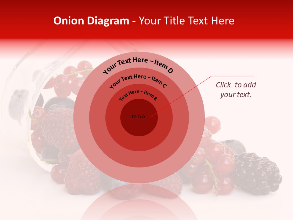 Dieting Raspberry Blackberry PowerPoint Template