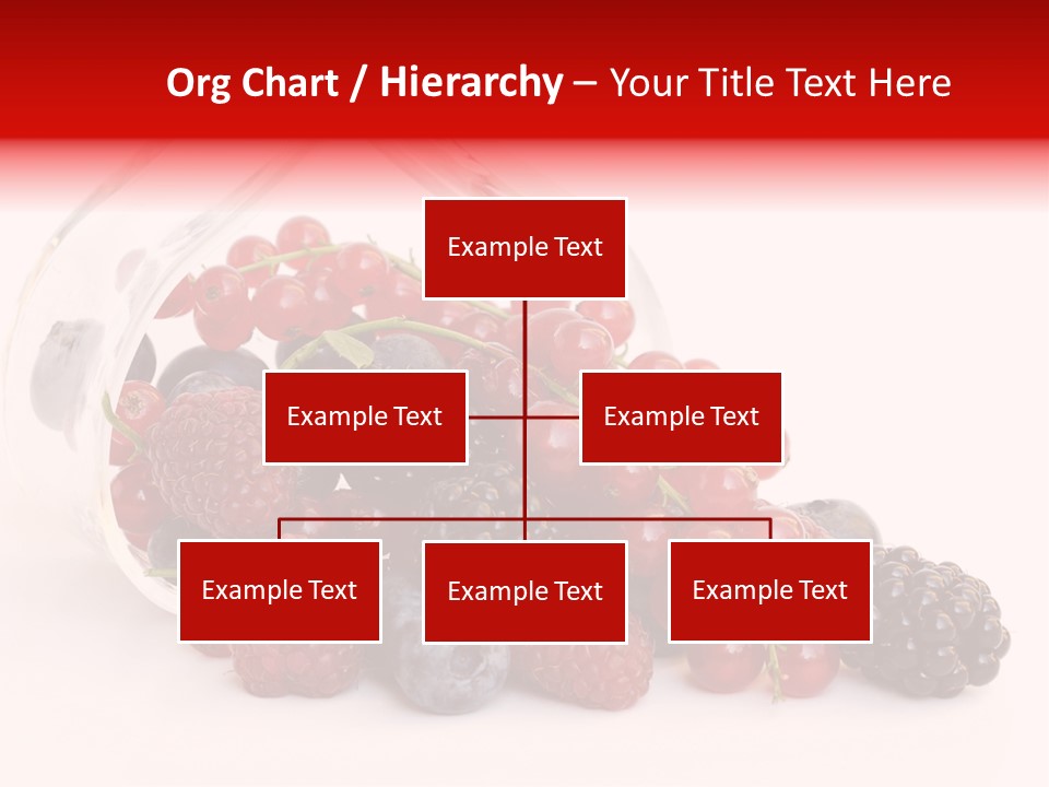 Dieting Raspberry Blackberry PowerPoint Template