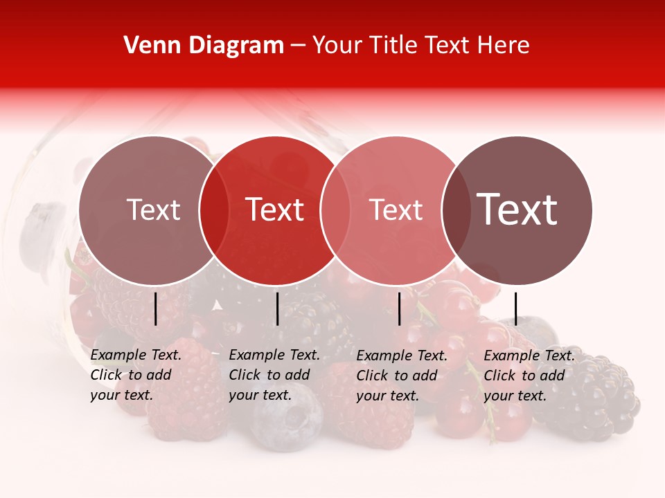 Dieting Raspberry Blackberry PowerPoint Template