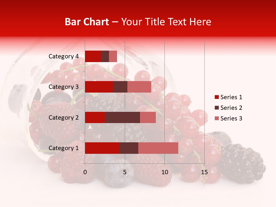 Dieting Raspberry Blackberry PowerPoint Template