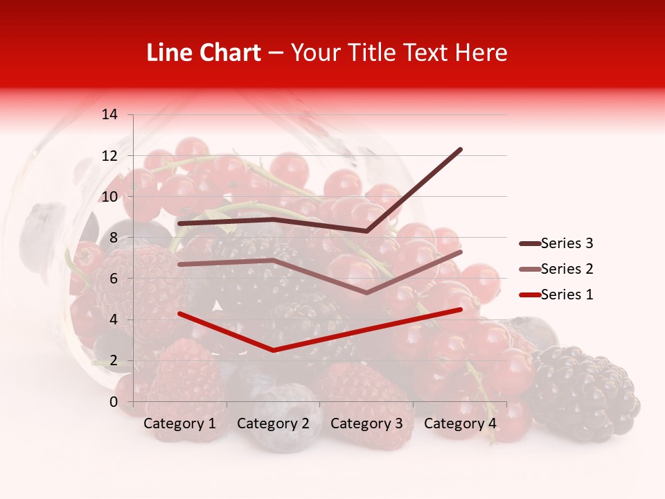 Dieting Raspberry Blackberry PowerPoint Template