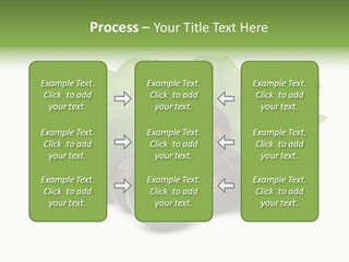 Leaf Ribes Nigrum On White PowerPoint Template