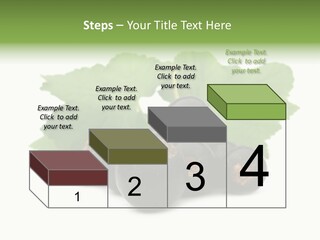 Leaf Ribes Nigrum On White PowerPoint Template