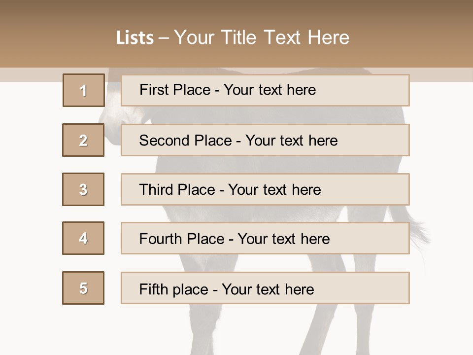 Ass Headstrong Dun PowerPoint Template