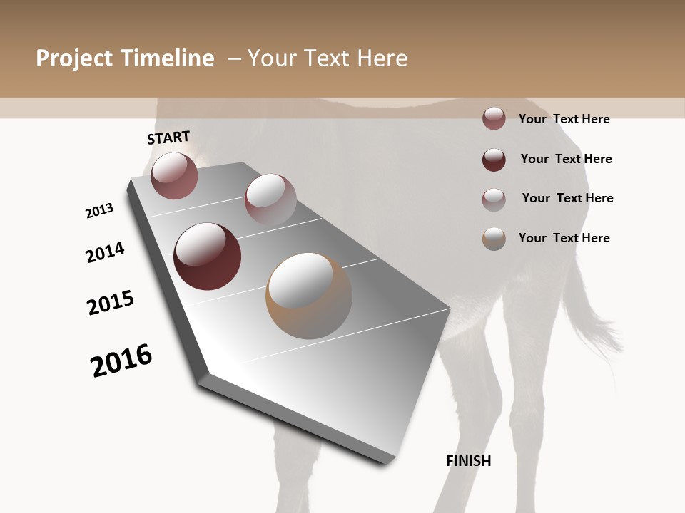 Ass Headstrong Dun PowerPoint Template