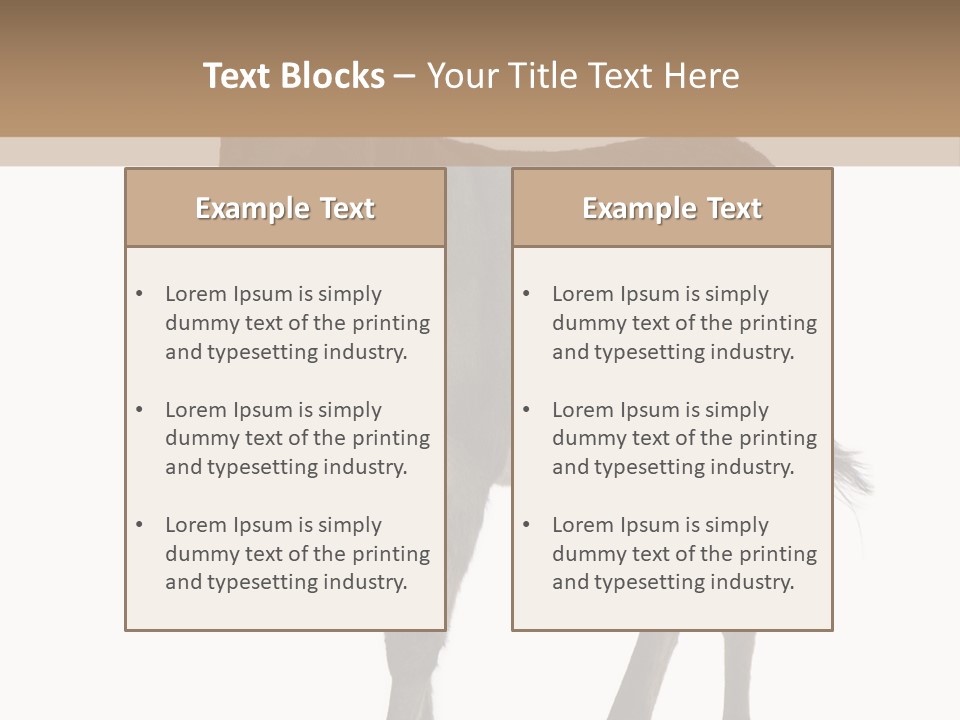 Ass Headstrong Dun PowerPoint Template