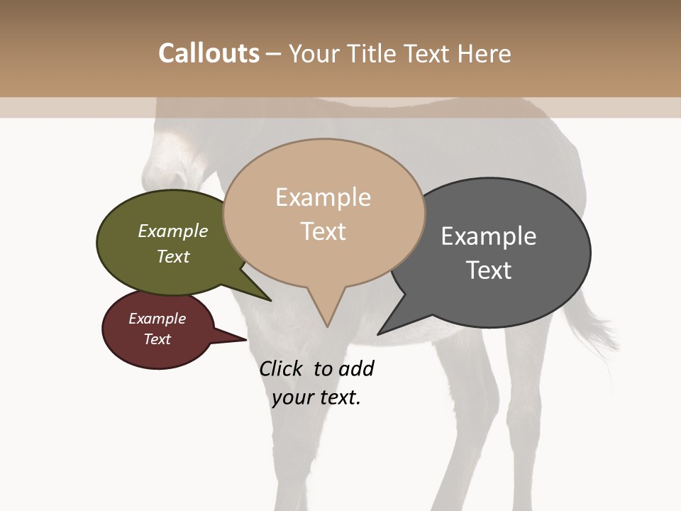 Ass Headstrong Dun PowerPoint Template
