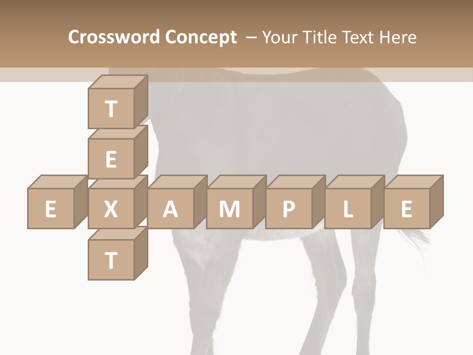 Ass Headstrong Dun PowerPoint Template