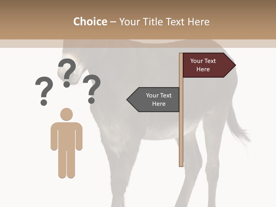 Ass Headstrong Dun PowerPoint Template