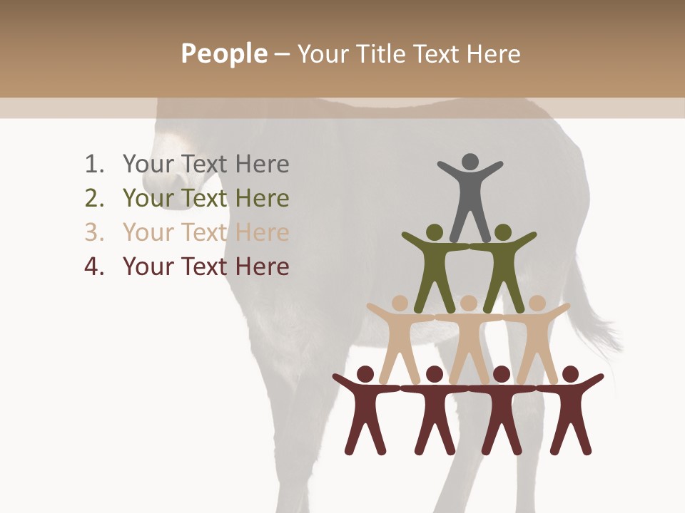 Ass Headstrong Dun PowerPoint Template