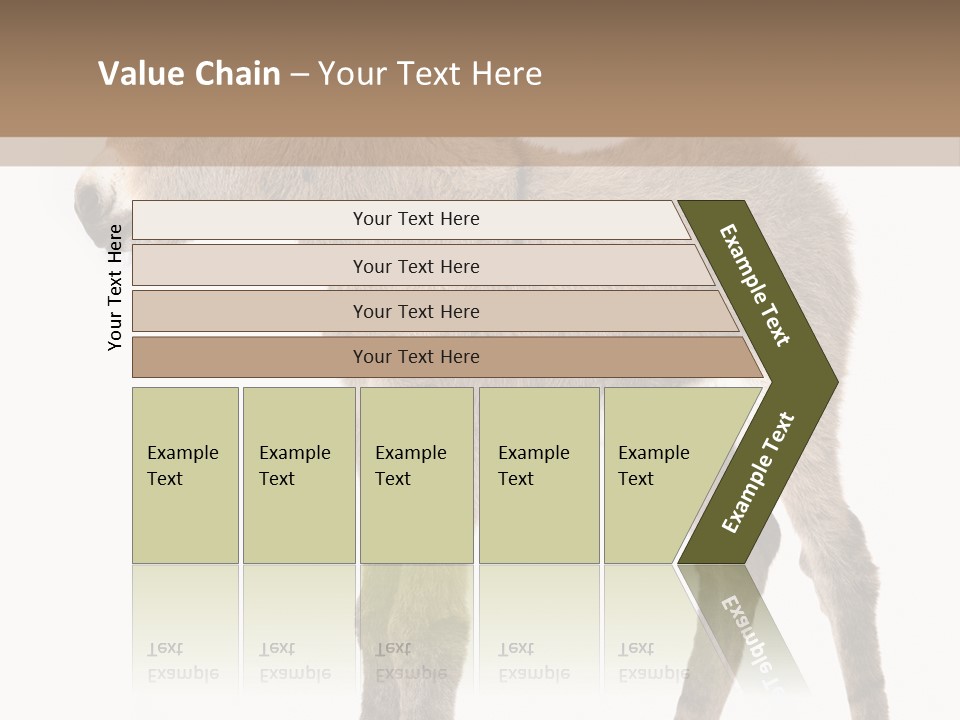 Portrait Baby Whinny PowerPoint Template