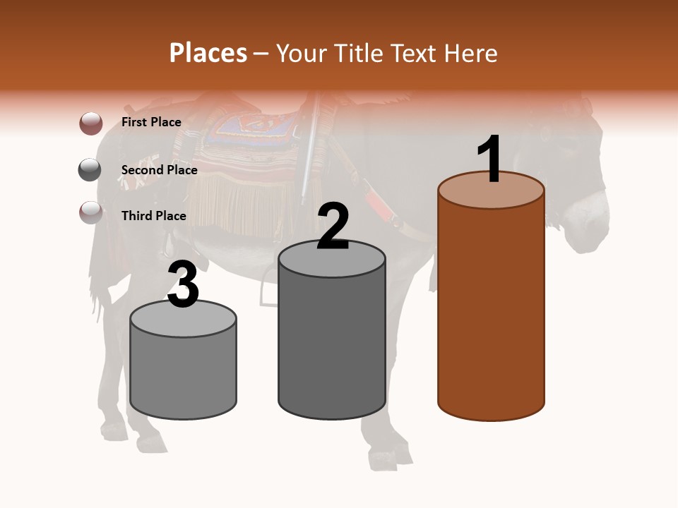 Donkey Entertainment Humor PowerPoint Template