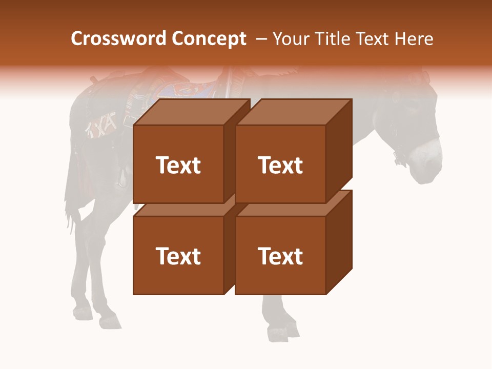 Donkey Entertainment Humor PowerPoint Template