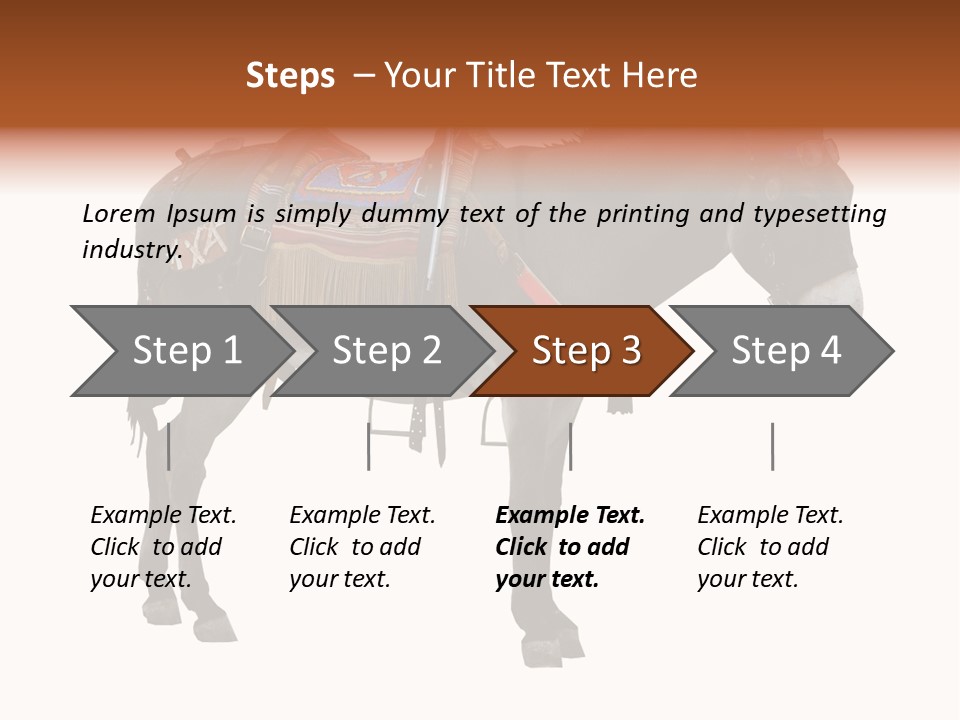 Donkey Entertainment Humor PowerPoint Template