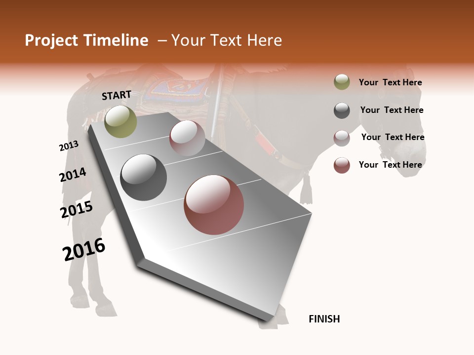 Donkey Entertainment Humor PowerPoint Template