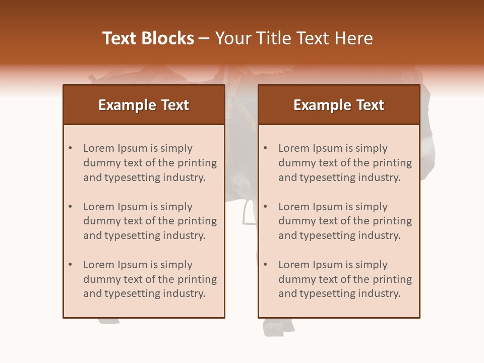 Donkey Entertainment Humor PowerPoint Template